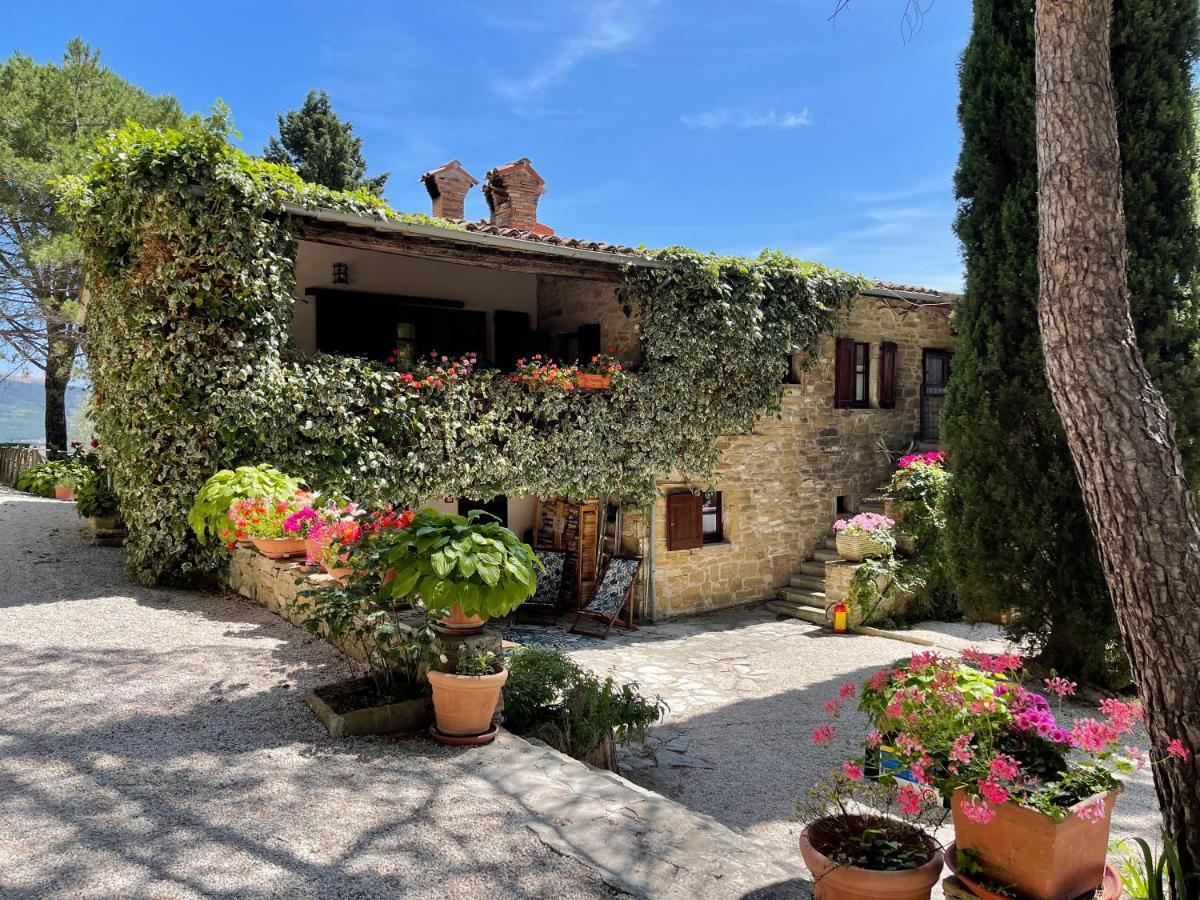La Panoramica Gubbio - Maison de Charme - Casette e appartamenti self catering per vacanze meravigliose! Esterno foto